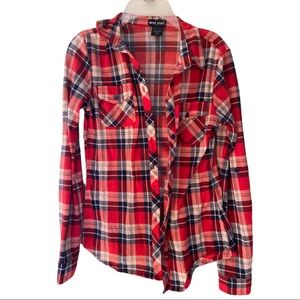 Red, White, and Blue Thin Flannel